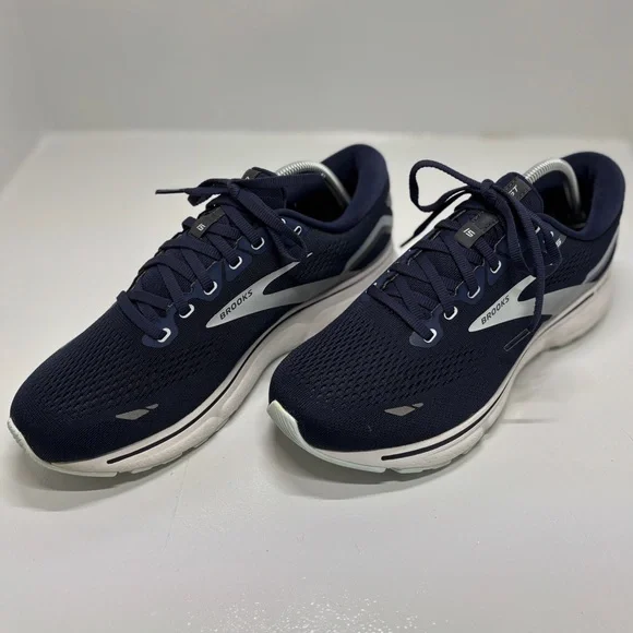 Brooks Ghost 15 Women’s Running Shoes Size 11 Wide D Navy Blue Athletic Sneakers - Picture 2 of 15